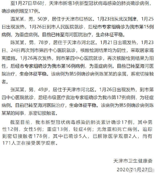 天津最新新型肺炎病例，全面应对与公众关注