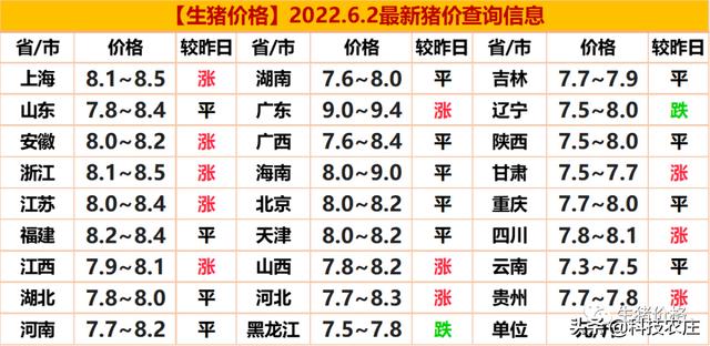 今日东北生猪最新猪价分析