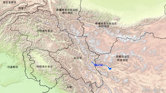 班公湖最新地图，揭示地理新面貌与生态保护重要性